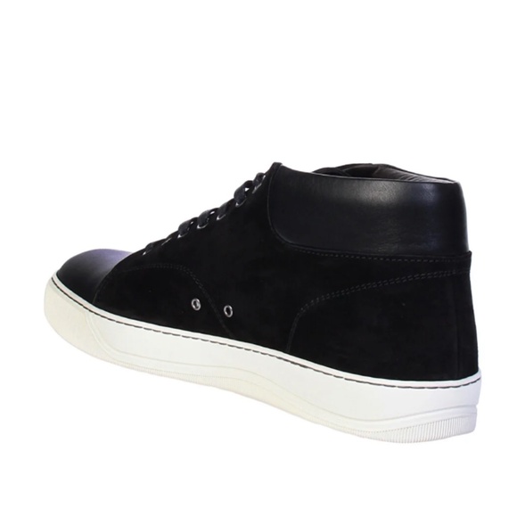 Lanvin Mid-top Toe Cap Sneakers - Picture 4 of 10